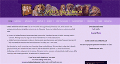 Desktop Screenshot of goldentreasuresrescue.org